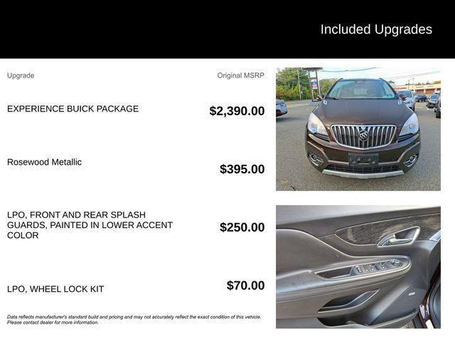 used 2016 Buick Encore car, priced at $11,000