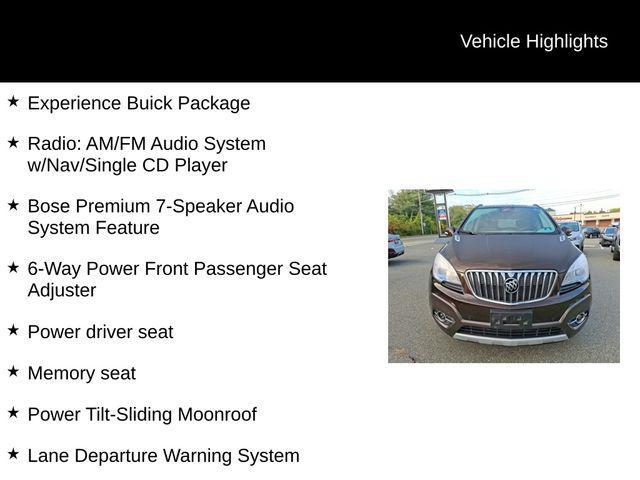 used 2016 Buick Encore car, priced at $11,000