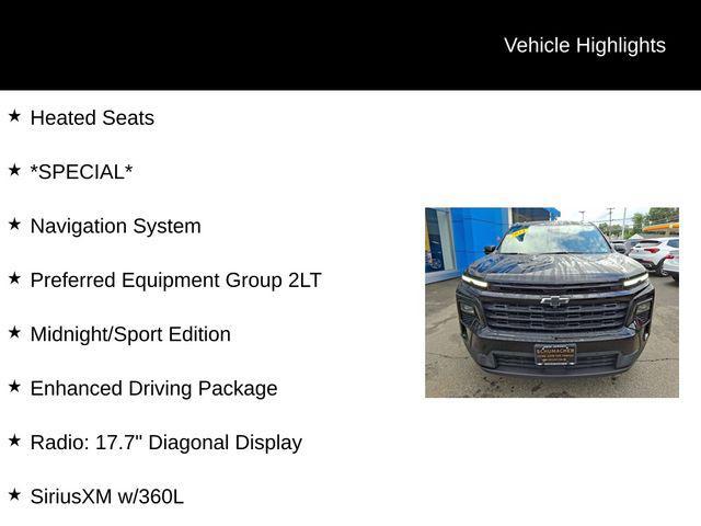 used 2024 Chevrolet Traverse car, priced at $41,710