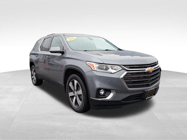 used 2021 Chevrolet Traverse car, priced at $29,995