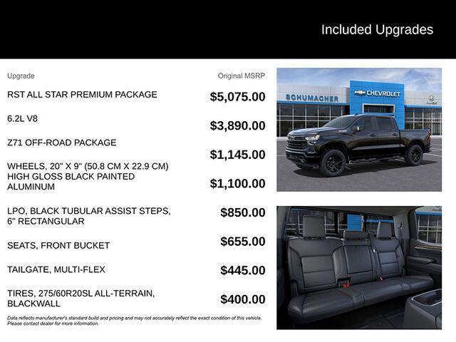 new 2025 Chevrolet Silverado 1500 car, priced at $65,900