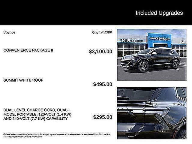 new 2025 Chevrolet Equinox EV car, priced at $46,235