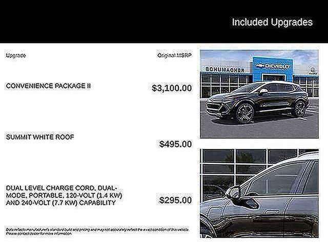 new 2025 Chevrolet Equinox EV car, priced at $46,235