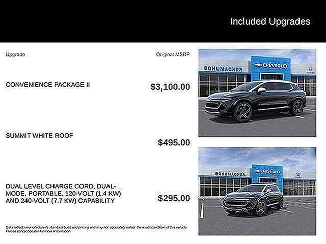new 2025 Chevrolet Equinox EV car, priced at $46,235