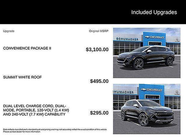 new 2025 Chevrolet Equinox EV car, priced at $46,235