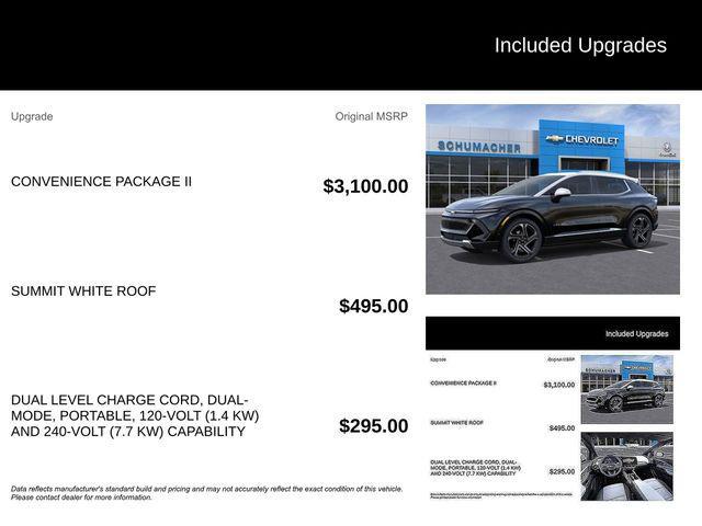 new 2025 Chevrolet Equinox EV car, priced at $46,235
