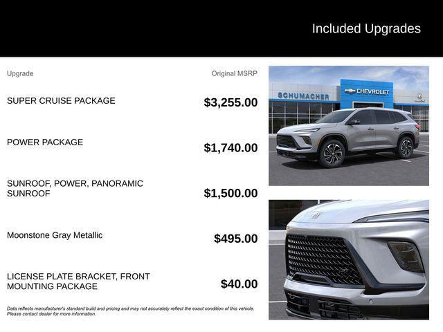 new 2025 Buick Enclave car, priced at $51,735