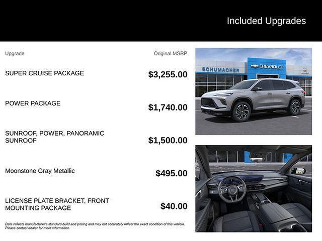 new 2025 Buick Enclave car, priced at $51,735