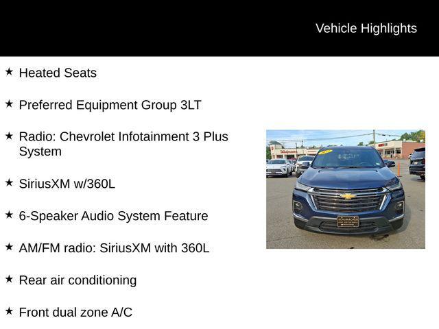 used 2023 Chevrolet Traverse car, priced at $32,500
