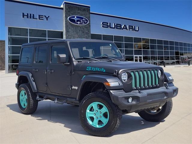 used 2019 Jeep Wrangler Unlimited car, priced at $28,183