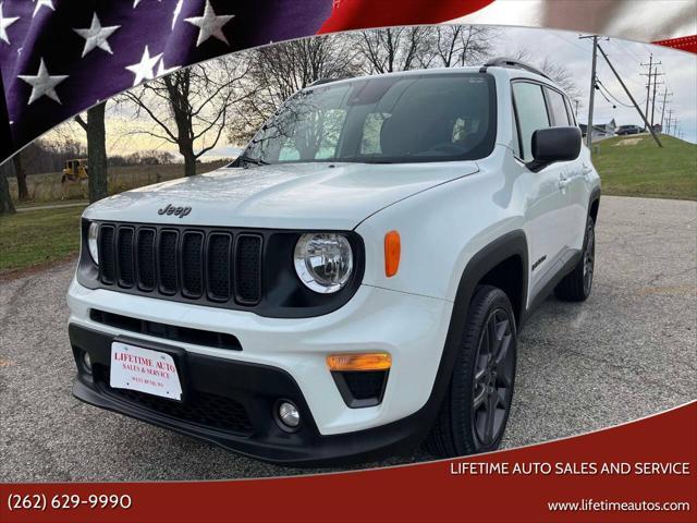 used 2021 Jeep Renegade car, priced at $17,495