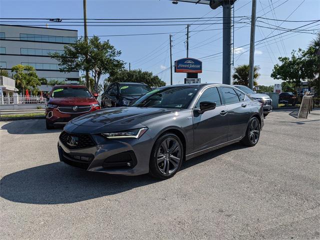 used 2023 Acura TLX car, priced at $37,995