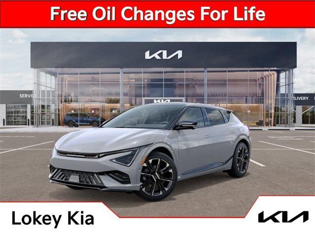 new 2025 Kia EV6 car, priced at $57,345