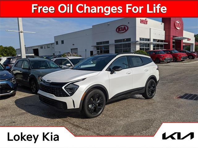 new 2025 Kia Sportage car, priced at $40,099