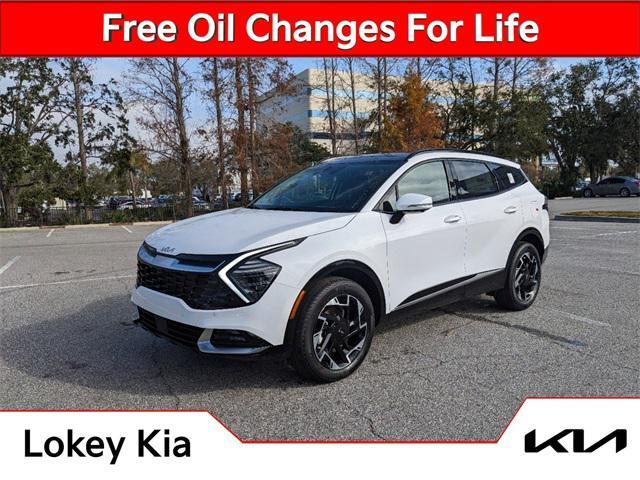 new 2025 Kia Sportage car, priced at $34,123