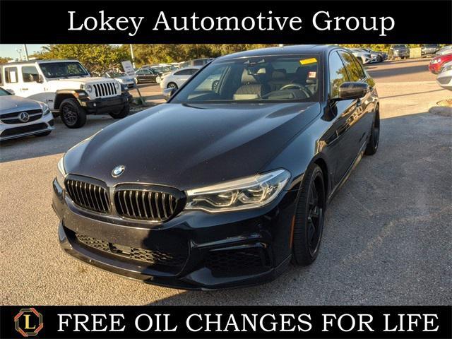 used 2018 BMW M550 car, priced at $25,995