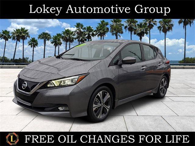 used 2022 Nissan Leaf car, priced at $16,485