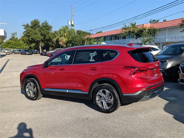 used 2021 Hyundai Santa Fe car, priced at $22,995