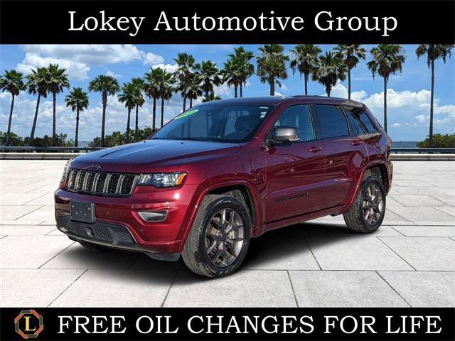 used 2021 Jeep Grand Cherokee car, priced at $28,196