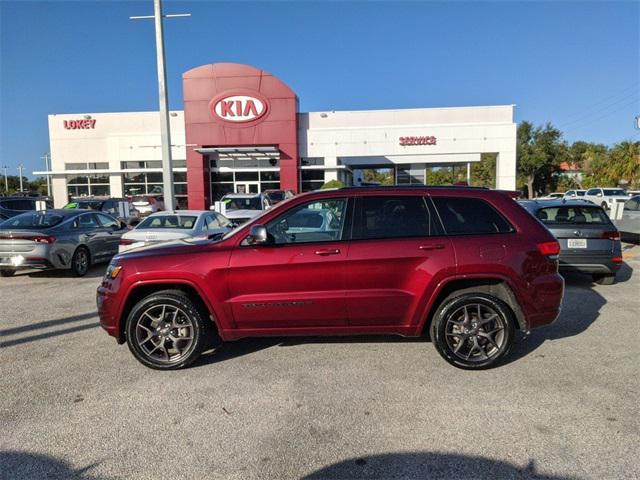 used 2021 Jeep Grand Cherokee car, priced at $28,196