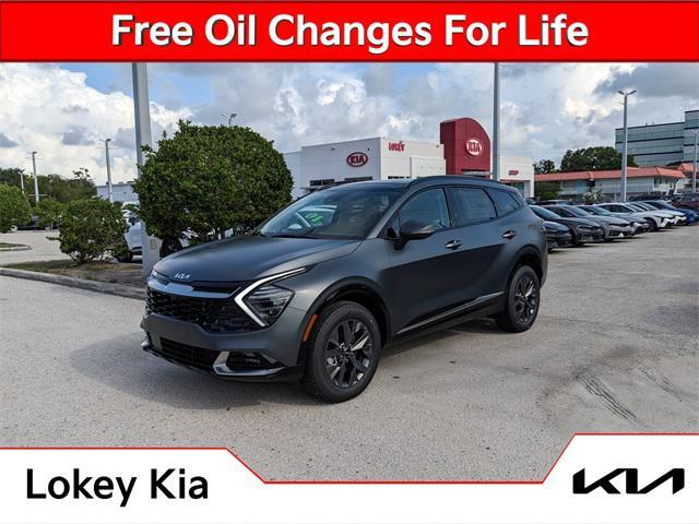 new 2025 Kia Sportage Hybrid car, priced at $37,127