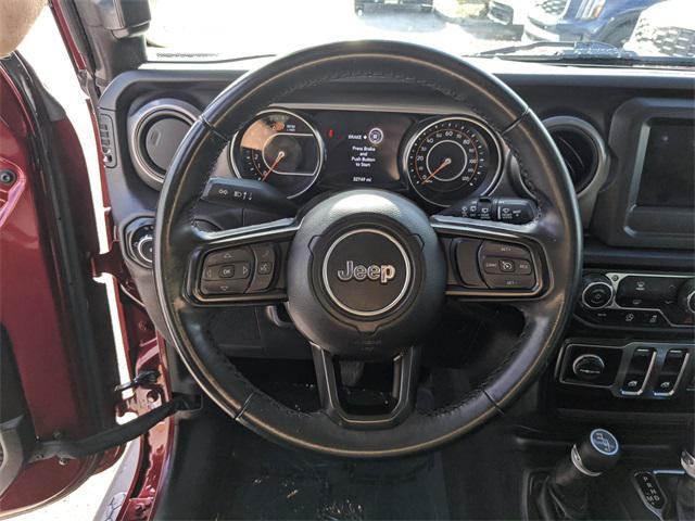 used 2021 Jeep Wrangler car, priced at $29,485