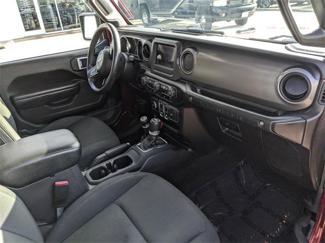 used 2021 Jeep Wrangler car, priced at $29,485