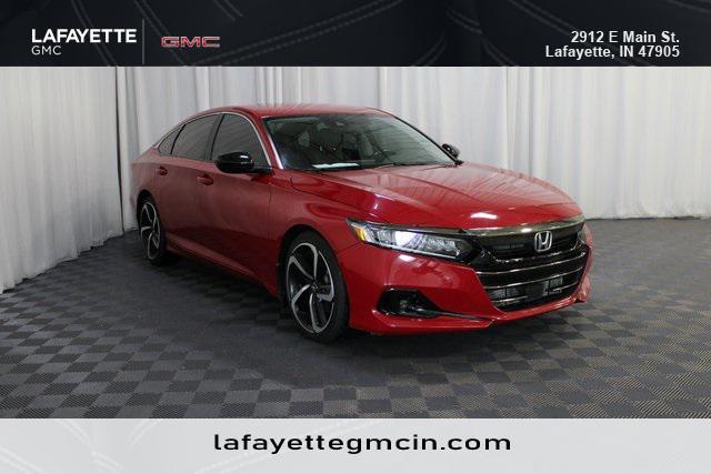 used 2021 Honda Accord car, priced at $22,500