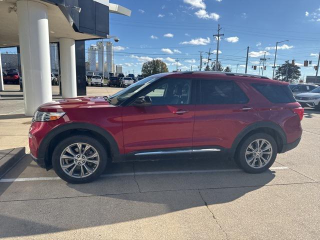 used 2021 Ford Explorer car, priced at $25,000