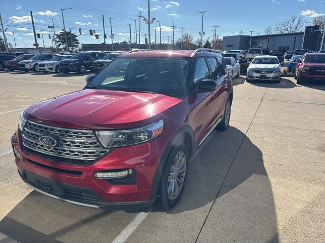 used 2021 Ford Explorer car, priced at $25,000