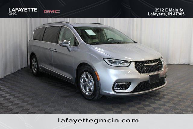 used 2021 Chrysler Pacifica Hybrid car, priced at $25,000