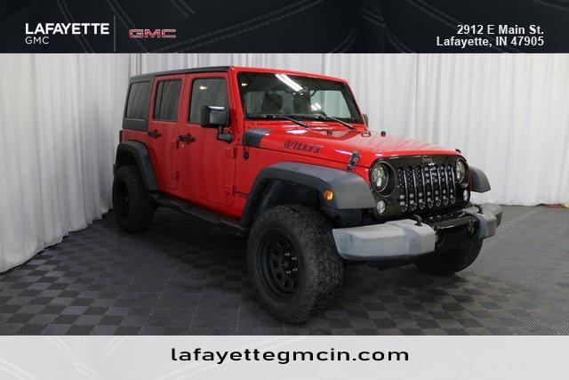 used 2016 Jeep Wrangler Unlimited car, priced at $18,900