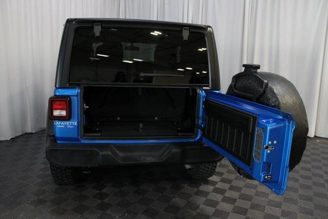 used 2022 Jeep Wrangler car, priced at $29,000