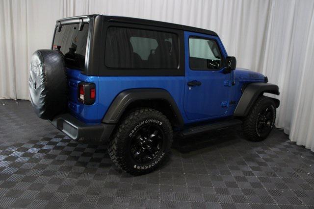 used 2022 Jeep Wrangler car, priced at $29,000