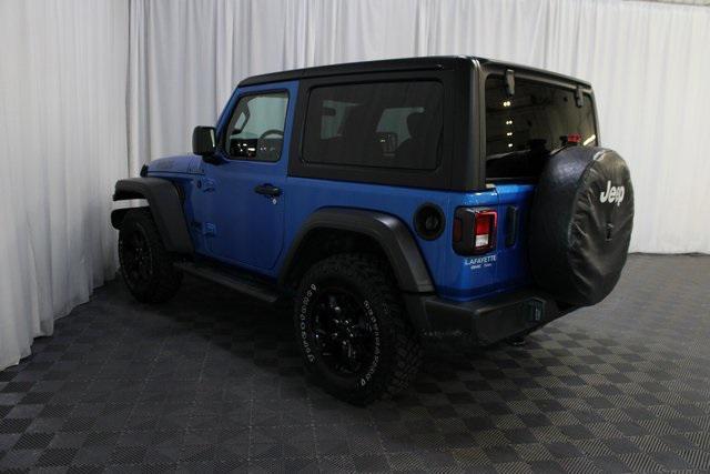 used 2022 Jeep Wrangler car, priced at $29,000