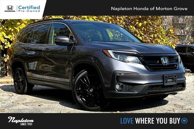 used 2022 Honda Pilot car, priced at $29,995