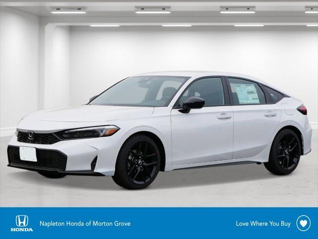 new 2025 Honda Civic car, priced at $29,055