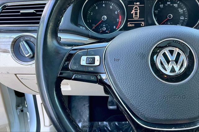 used 2018 Volkswagen Passat car, priced at $15,640