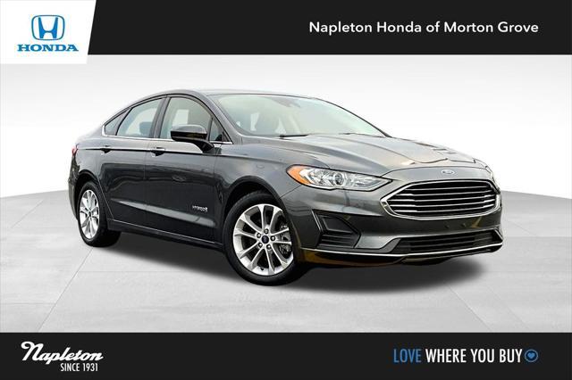 used 2019 Ford Fusion Hybrid car, priced at $18,595