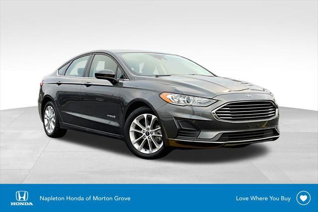 used 2019 Ford Fusion Hybrid car, priced at $18,795