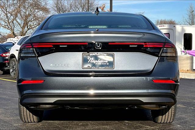 new 2025 Honda Accord car, priced at $31,710