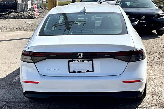 used 2024 Honda Accord car, priced at $24,595