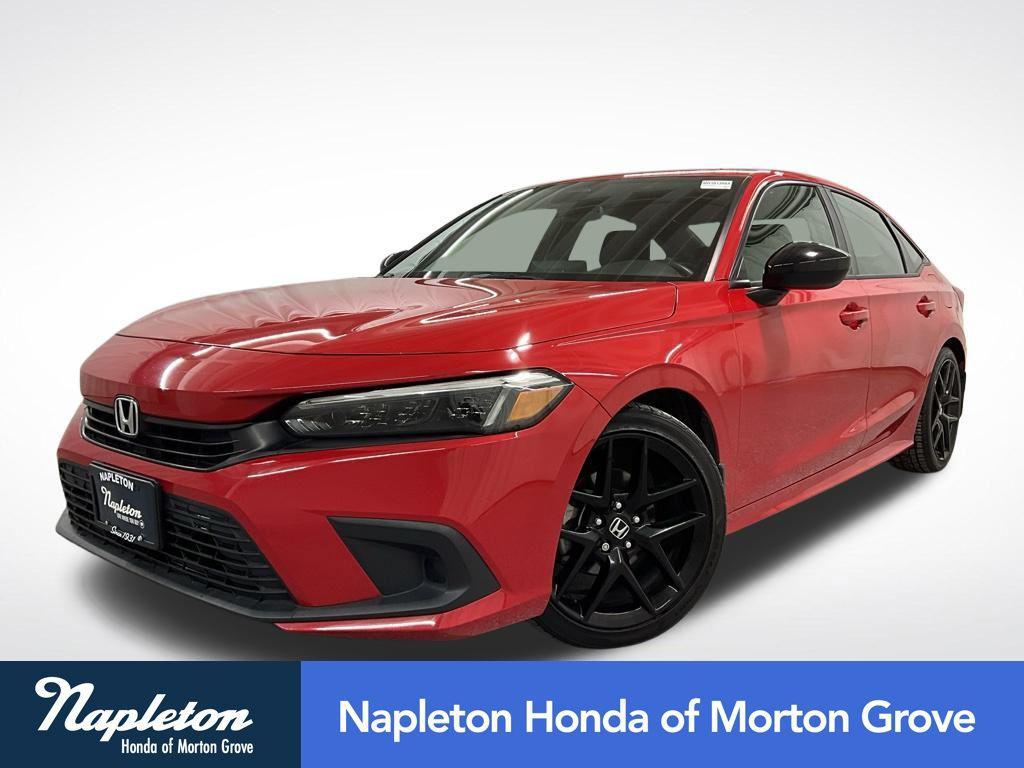 used 2022 Honda Civic car, priced at $22,990