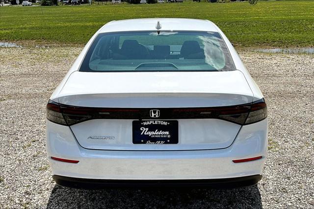 new 2024 Honda Accord car, priced at $29,445