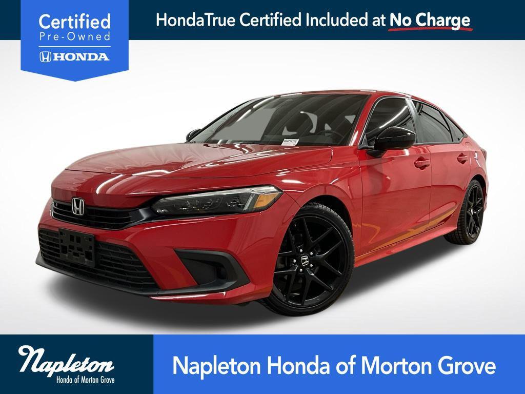 used 2024 Honda Civic car, priced at $24,690