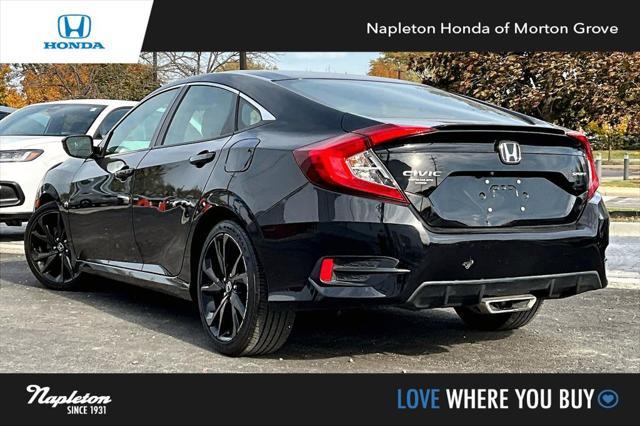 used 2020 Honda Civic car, priced at $17,111