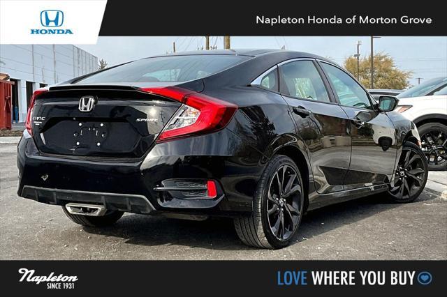 used 2020 Honda Civic car, priced at $17,111