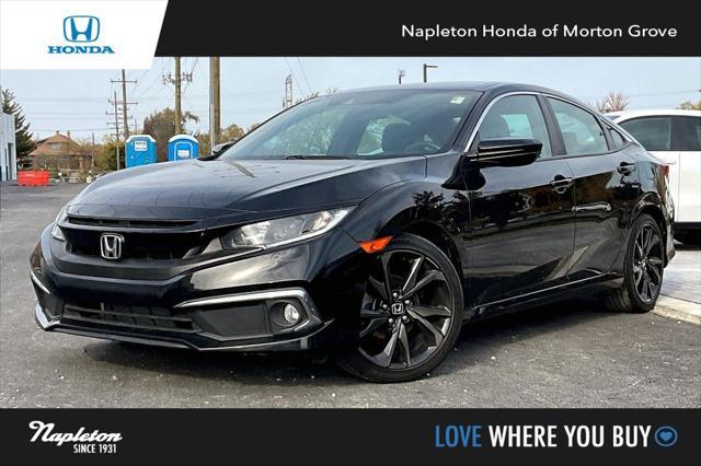 used 2020 Honda Civic car, priced at $17,111