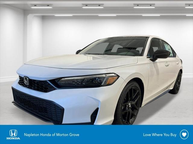 new 2025 Honda Civic car, priced at $29,055