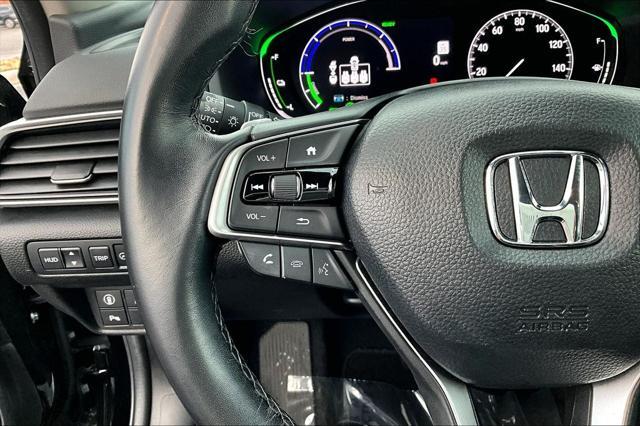 used 2021 Honda Accord Hybrid car, priced at $28,595